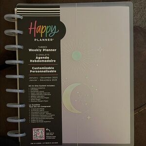 Happy Planner Celestial Tabbed Classic Planner